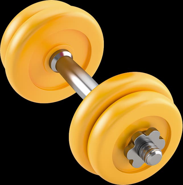 Dumbbells with tape